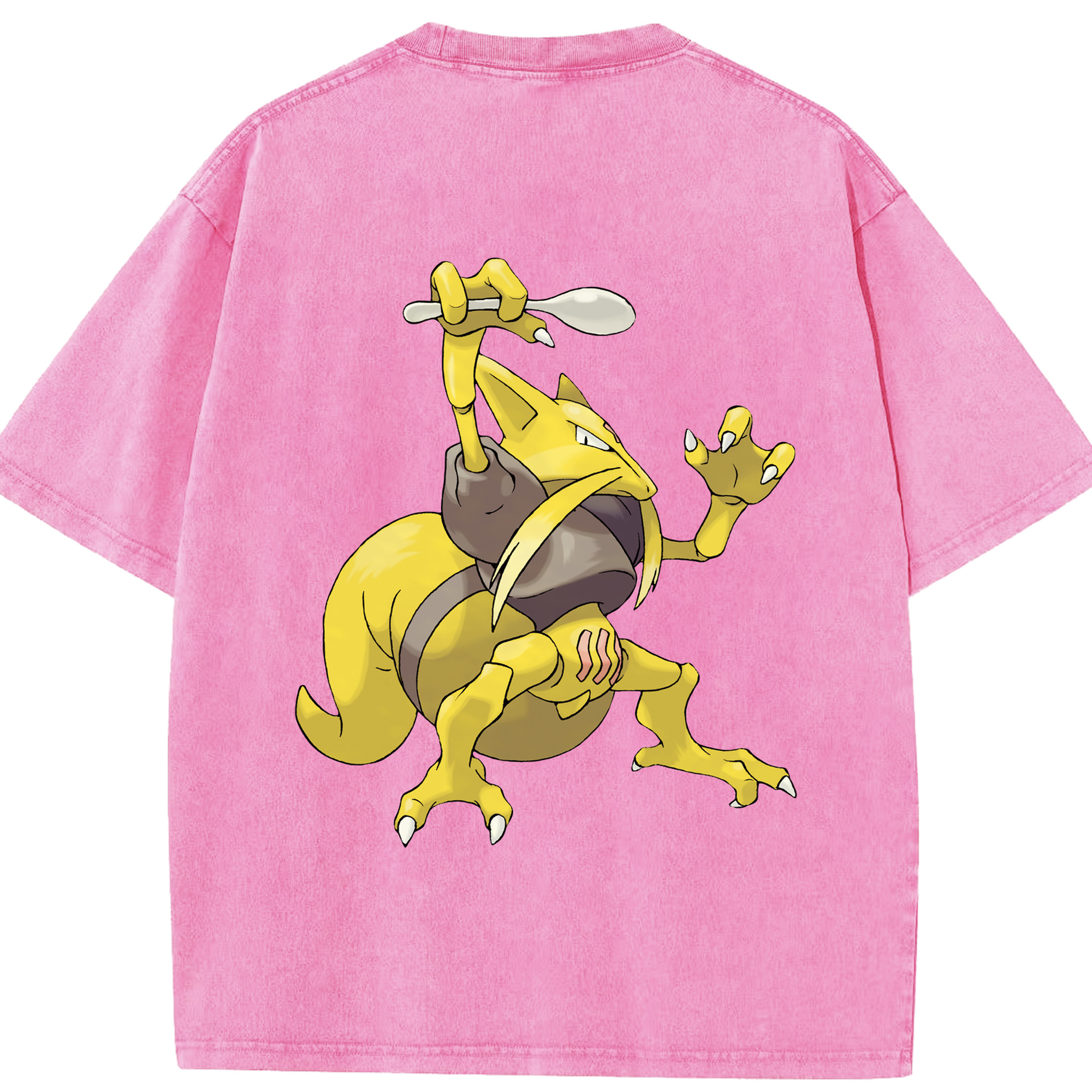 （画像用） ポケットモンスター Pokémon 綿100% ヴィンテージ風 半袖Tシャツ（背面プリント）